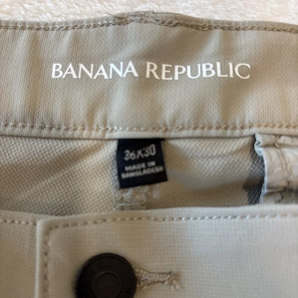 banana republic pants men 32x30 Performance Fabric